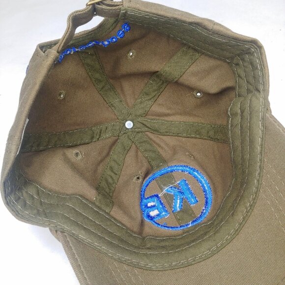 KB Horseshoes Cap Hat Grover Beach California Olive Embroidered Farrier Horse - Picture 6 of 7